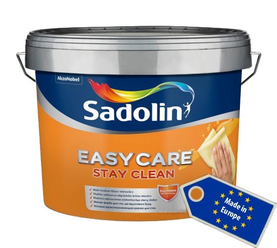 

Грязеотталкивающая краска для стен Sadolin Easycare Белый 10 л