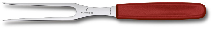 

Кухонная вилка SwissClassic Carving 15см с крас.ручкой (блистер) Victorinox Vx52101.15B