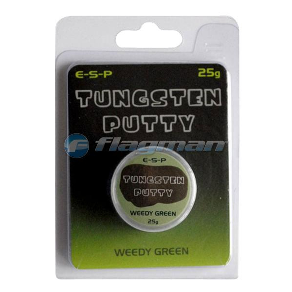 

ESP Мягкий свинец Tungsten Putty Camo Weedy Green 25 г (арт.3838ETTPWG025)