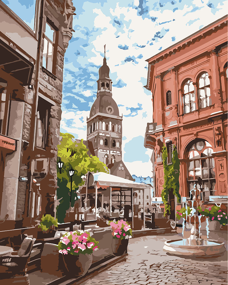 

Картина по номерам Идейка Незабываемые каникулы 40*50 см (без коробки) арт.KHO3560