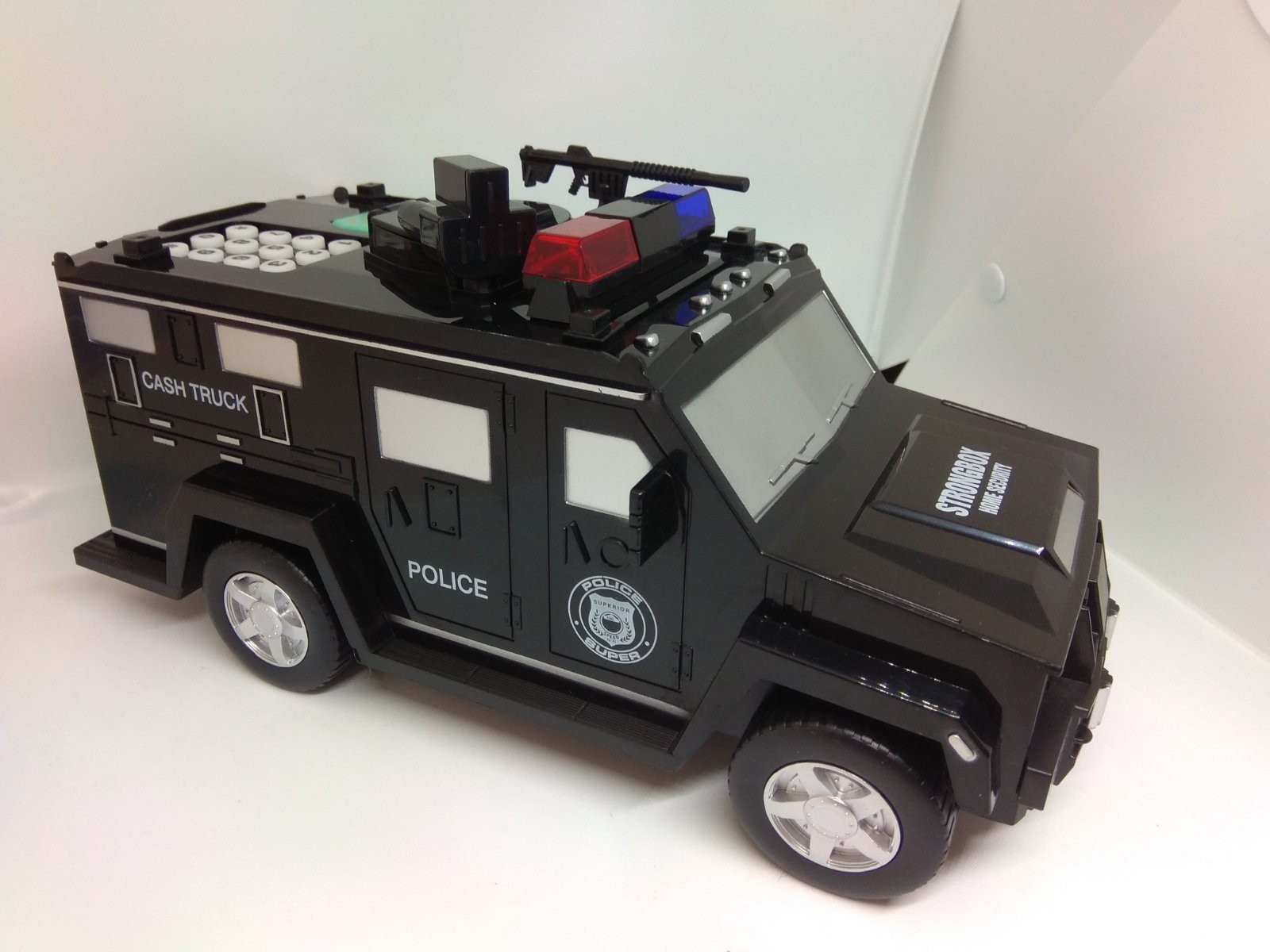 

Электронная Машинка 3в1 Digital Hummer копилка + сейф + игрушка Черная