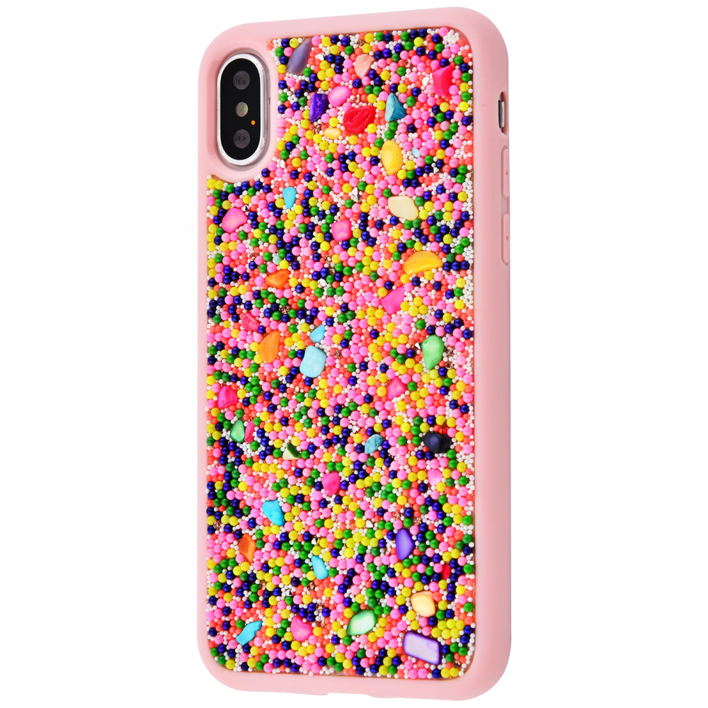 

Чехол для iPhone Xs Max Bling pearl diamonds красочный