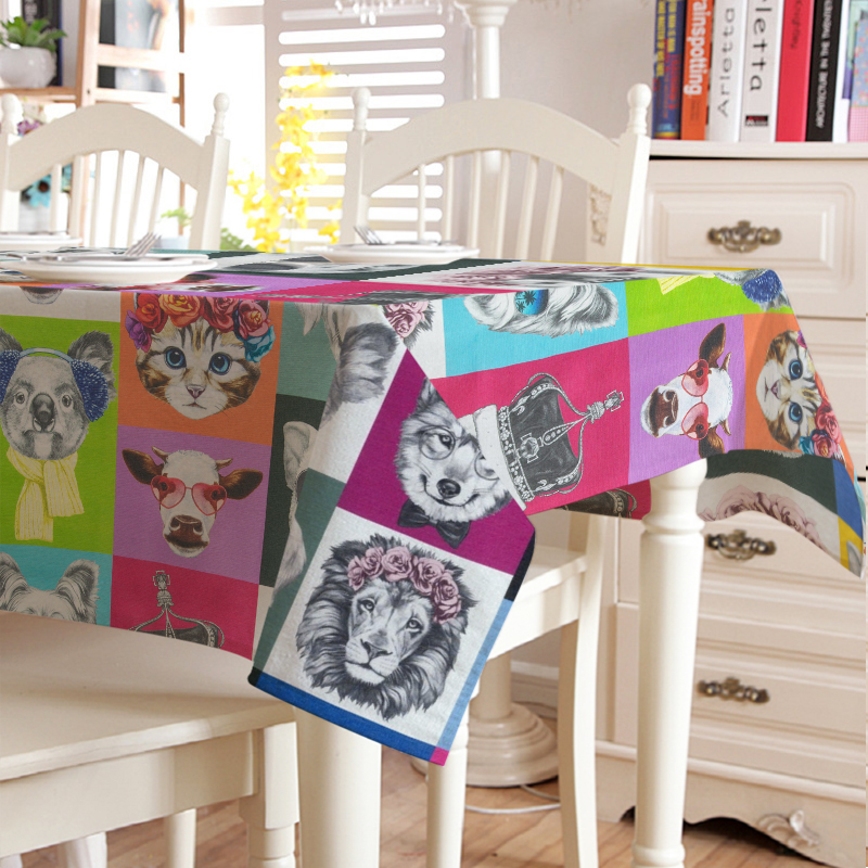 

Скатерть с акриловым покрытием 8459 Time Textile 140x240 см Комбинированный