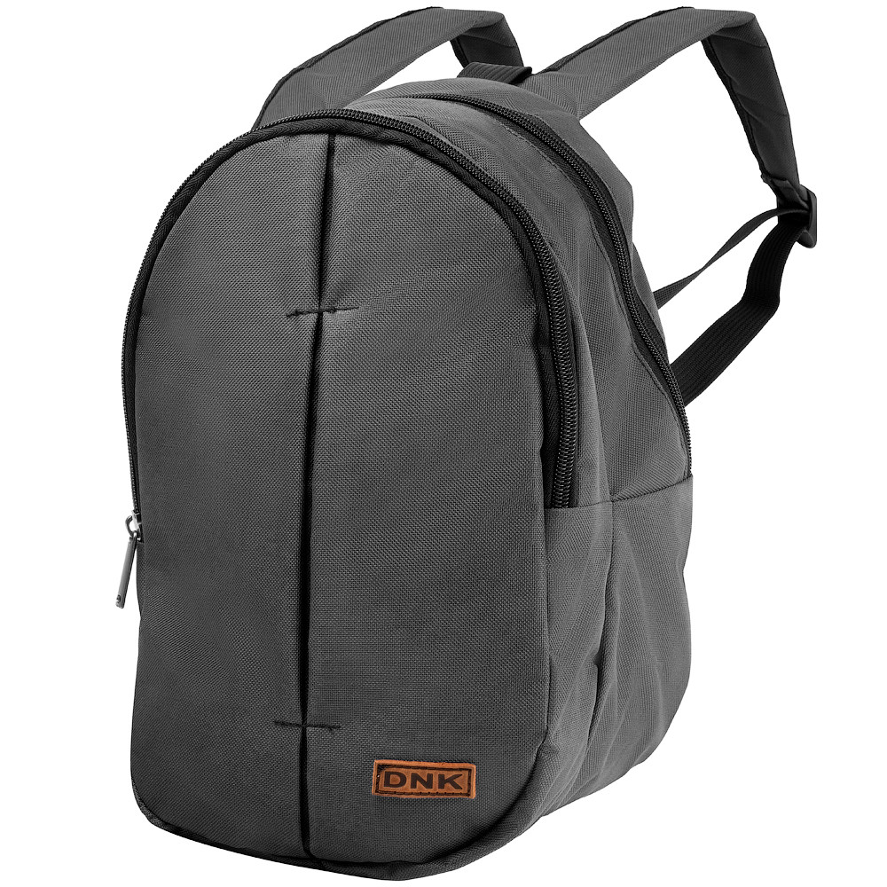 

Городской рюкзак мужской DNK Leather 27х36х17 см Серый