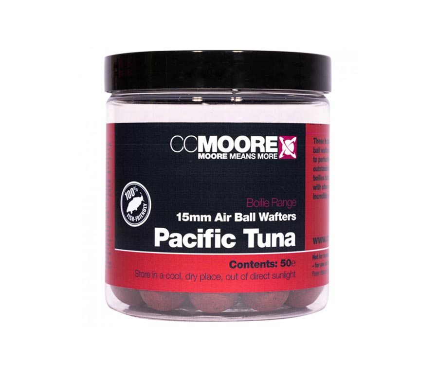 

Бойлы CC Moore Pacific Tuna Air Ball Wafters 15мм (арт.3838CCM95852)