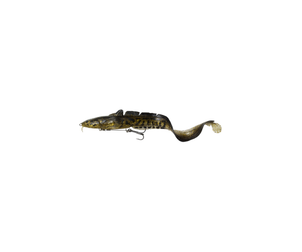 

Силикон Savage Gear 3D Burbot 25cm 70g SS Gold Burbot UV (арт.123418540892)