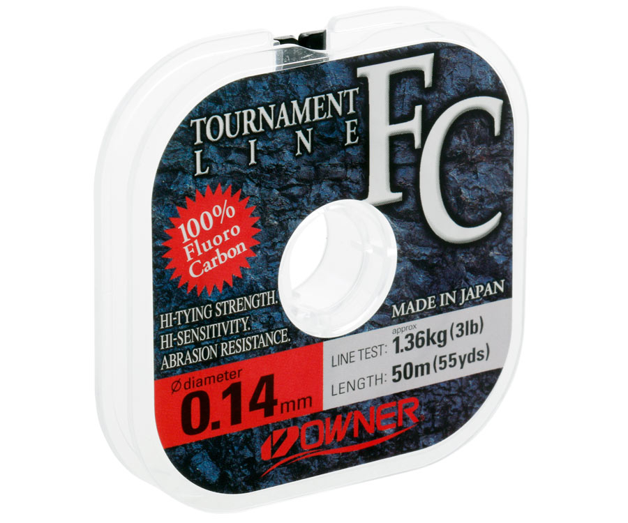 

Леска Owner Tournament Line FC 50 м, 0,14 мм (арт.383856029-014)