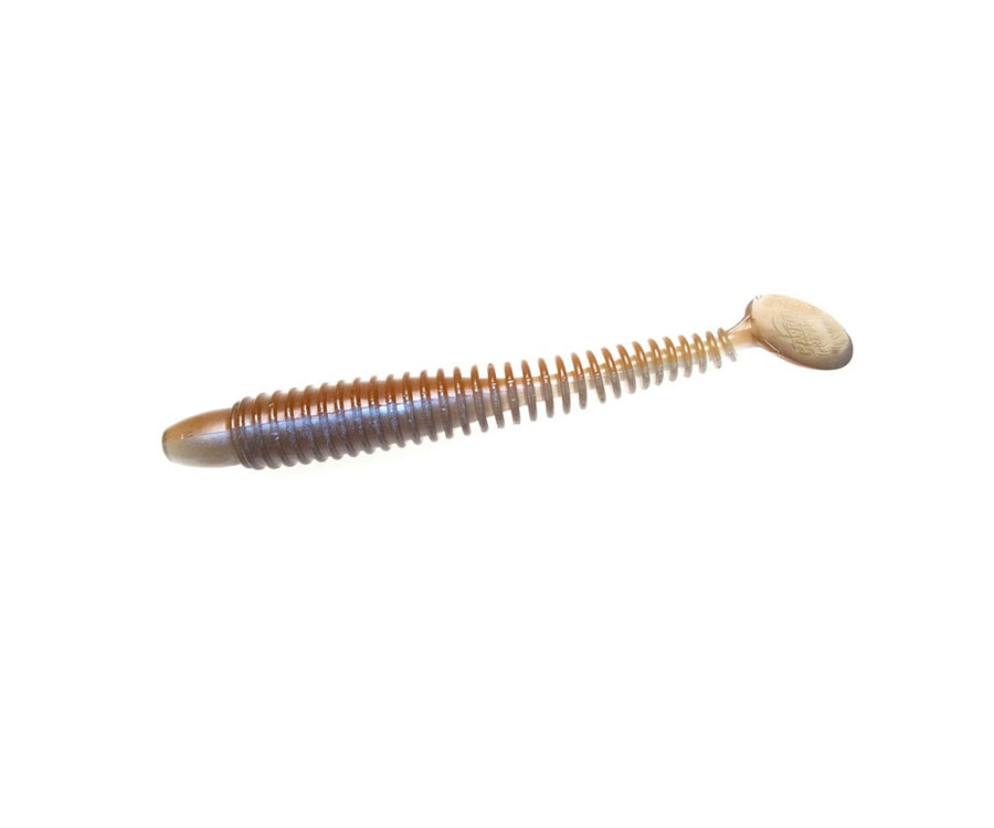 

Виброхвост Lunker City Swimming Ribster 4" 224 Cinnamon Pro Blue (арт.383888224)