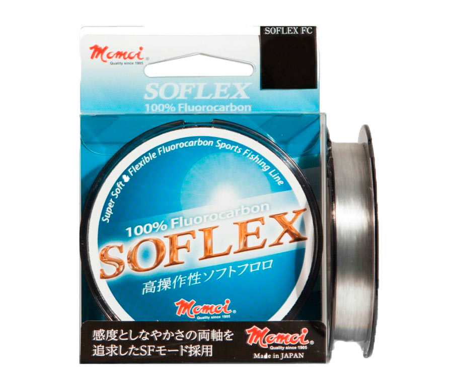 

Леска Momoi Fluorocarbon Soflex FC 50м 0.405мм (арт.3838SFC050-405)