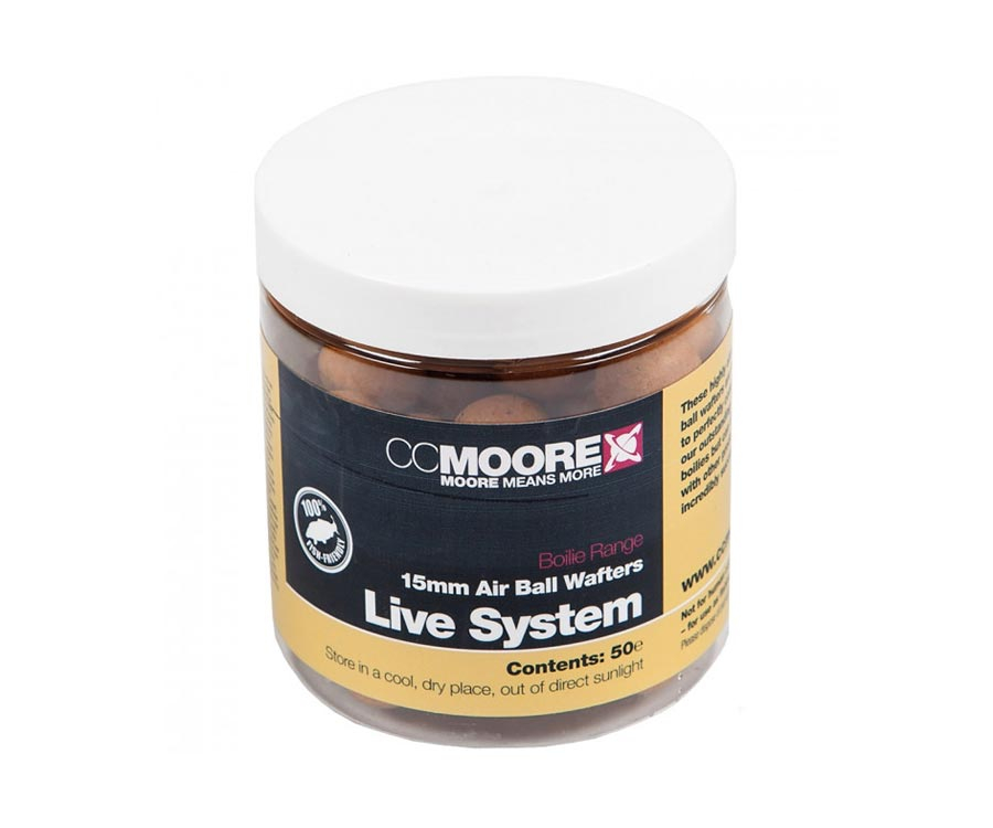 

Бойлы CC Moore Live System Air Ball Wafters 15мм (арт.3838CCM95128)