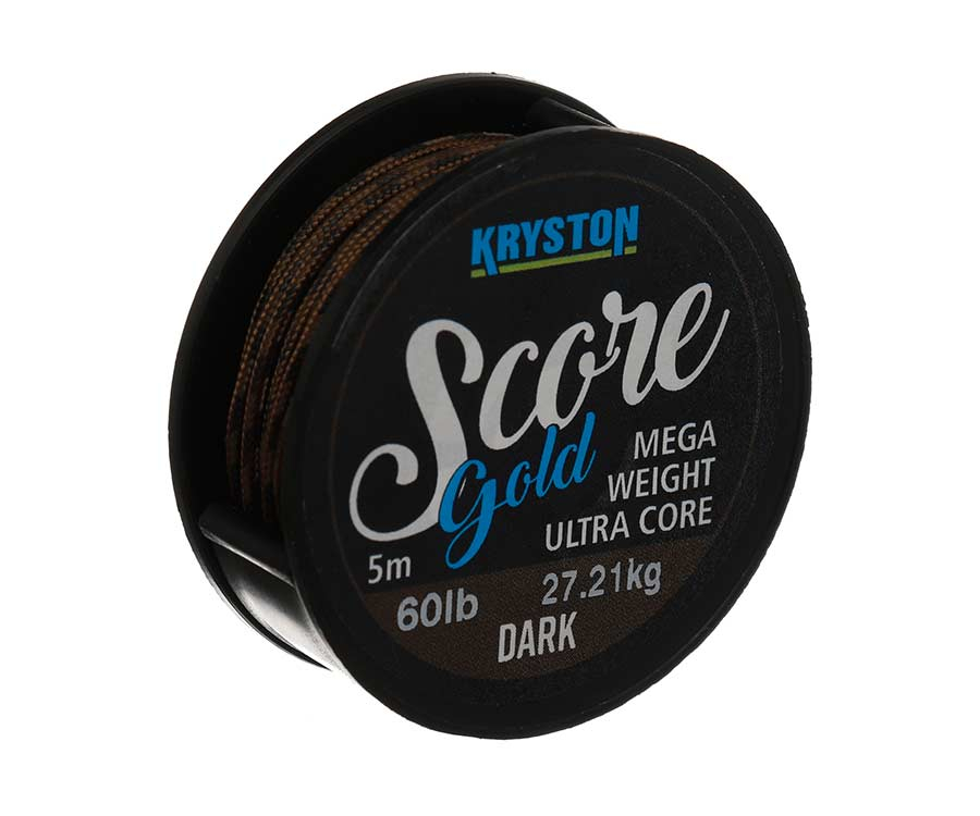 

Ледкор Kryston Score Gold Heavyweight Leadcore 60 lb 5 м Dark Camo (арт.3838KR-SC21)