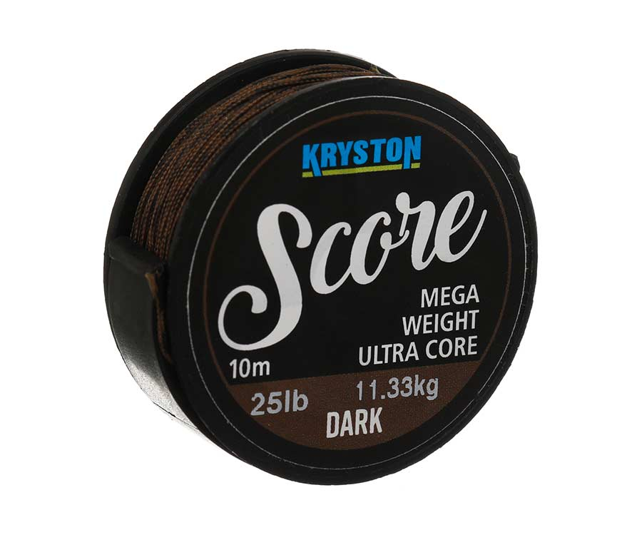 

Ледкор Kryston Score Heavyweight Leadcore 25 lb 10 м Dark (арт.3838KR-SC13)