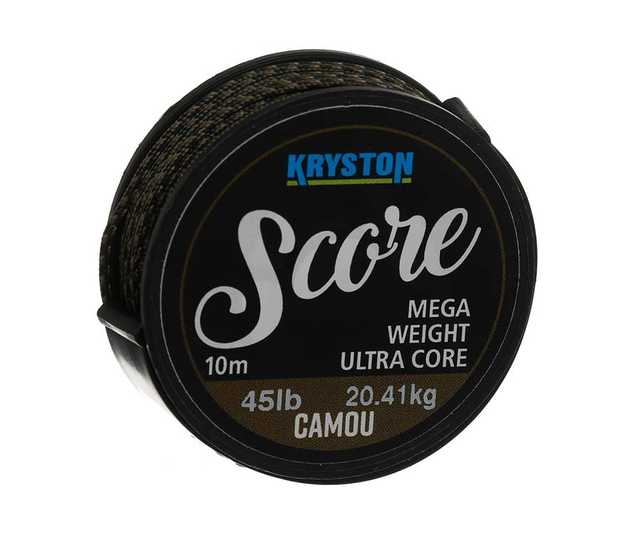 

Ледкор Kryston Score Heavyweight Leadcore 45 lb 10 м Camo (арт.3838KR-SC12)