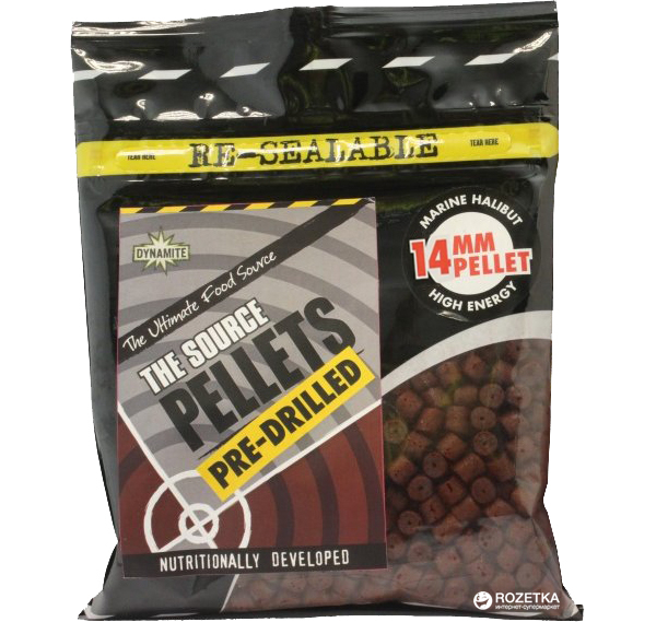 

Пеллетс Dynamite Baits Pre-Drilled Pellets Source 14 мм 350 г (арт.3838DY148)