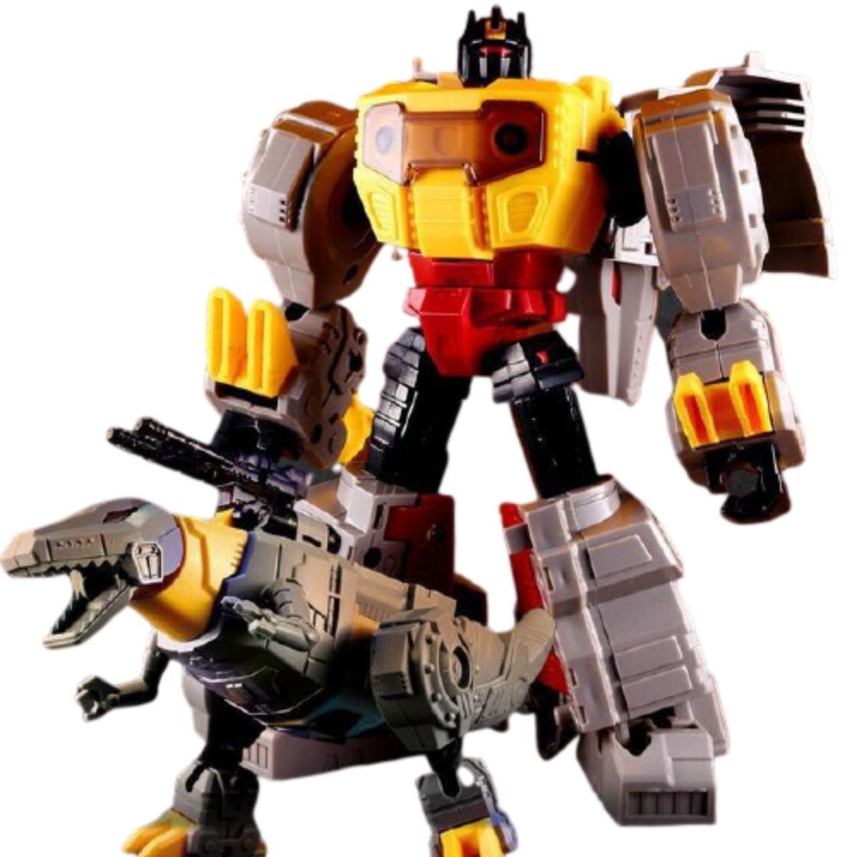 

Детский игрушечный робот-трансформер-конструктор Гримлок G1 Transformer-construcktor Kbb G1 Grimlock 14 см