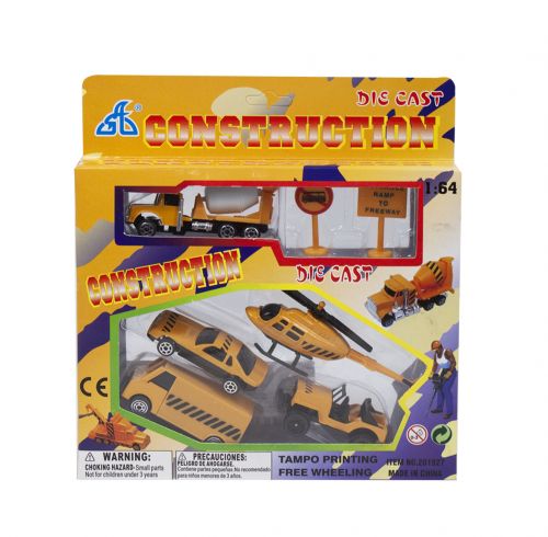 

Игрушечный набор "Constuction" мини-транспорт 201927 (15-125012)