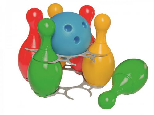 

Набор для игры в боулинг 2 "ТехноК" (кегли и шар) 2919 (15-16884)