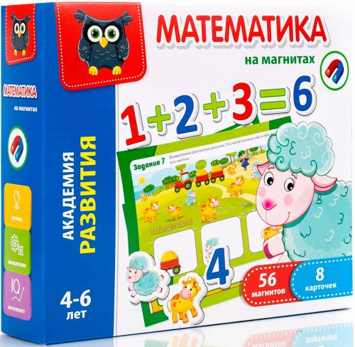 

Развивающая игра "Математика на магнитах" (рус) VT5411-02 (15-110159)