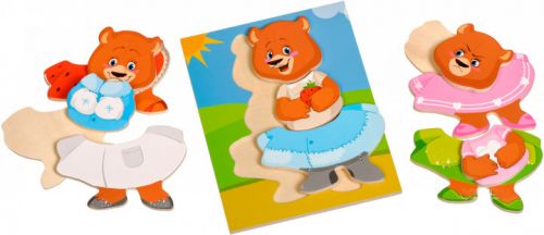 

Игра-одевашка "Медвежонок Катя" Д181а (15-116234)