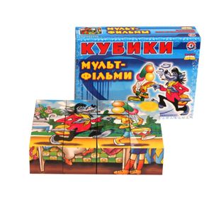 

Кубики "Мультфильмы ТехноК" 0144 (15-17797)