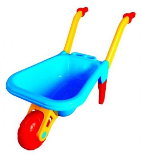 

Пластиковая тачка с ручками (синяя) 1059 (15-113948)