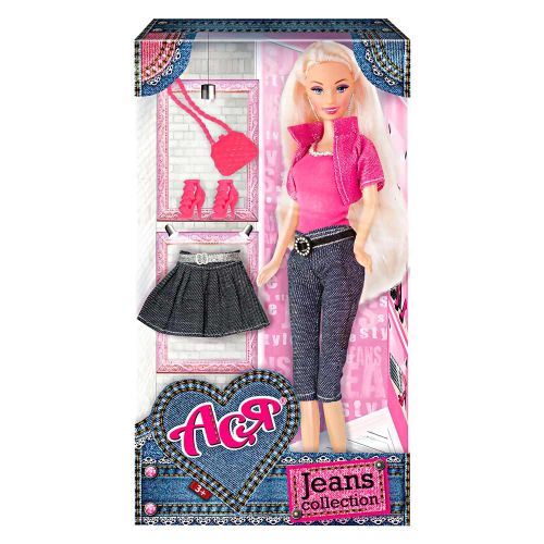 

Кукла Ася с аксессуарами "Jeans Collection" (блондинка) 35089 (15-129679)
