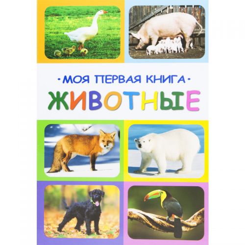 

Книга "Моя первая книга. Животные", рус 100658 (15-132535)