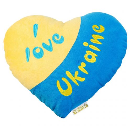 

Подушка-сердечко "I love Ukraine" ПД-0121 (15-142862)