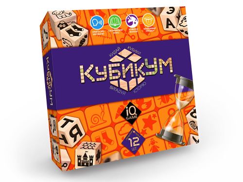 

Настольная игра "КубикУм" (укр) G-KU-01U (15-123586)