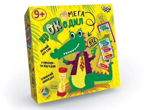 

Настольная игра викторина Мега-крокодил укр CROC-03-01U (15-131702)