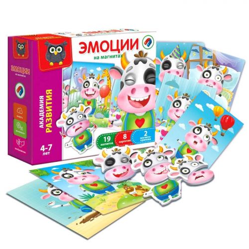 

Магнитная игра "Эмоции" (укр) VT5422-05 (15-105283)