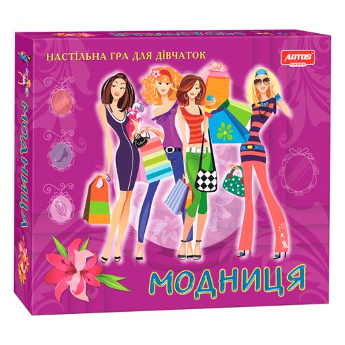 

Настольная игра для девочек "Модница" 20239 (15-18330)