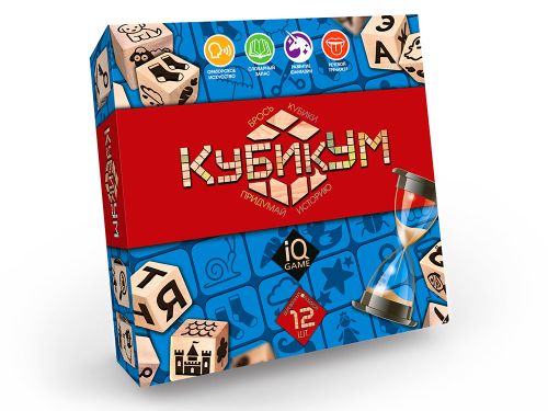 

Настольная игра "КубикУм" (рус) G-KU-01 (15-122671)