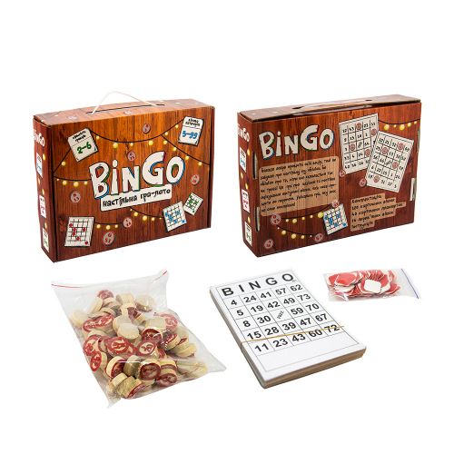 

Настольная игра лото BinGo, укр 30757 (15-141716)