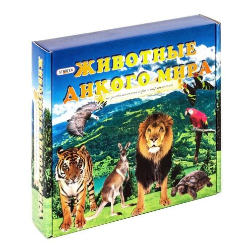 

Игра с карточками "Животные дикого мира" 686 TRG-18842