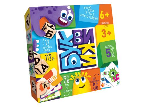 

Настольная игра "Буквики" (укр) G-BU-01U (15-142572)