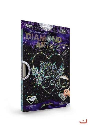 

Набор для креативного творчества "DIAMOND ART", "Совушки" DAR-01-03 (15-101236)