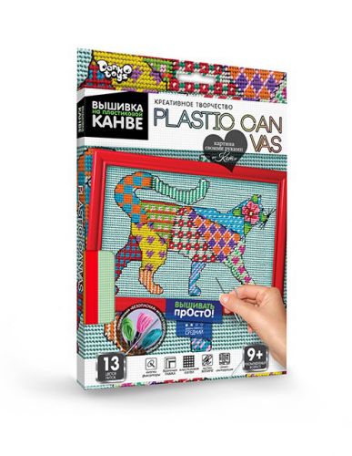 

Вышивка на пластиковой канве "PLASTIC CANVAS: Кот" PC-01-08 (15-40916)