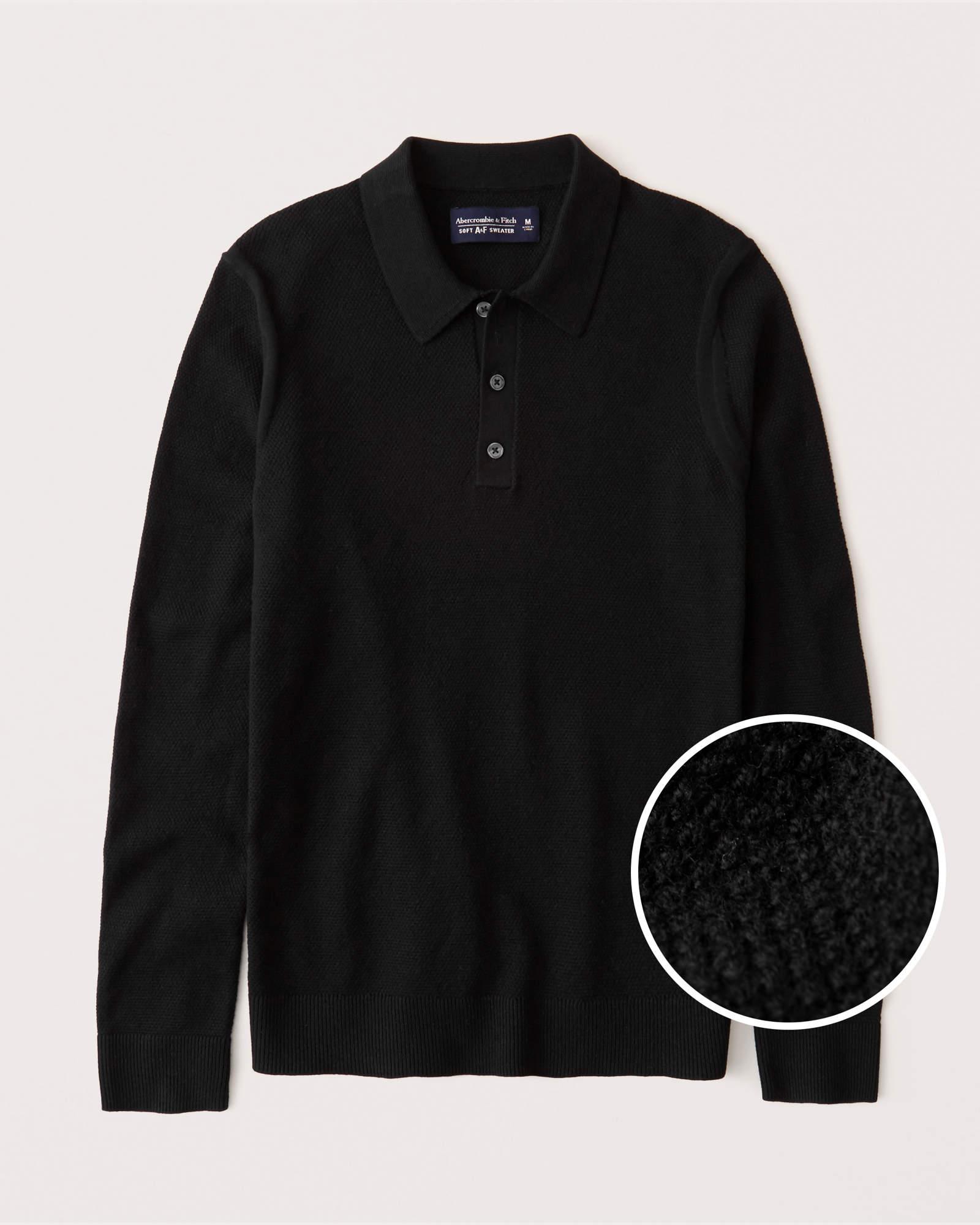 

Лонгслив Abercrombie & Fitch AF7825M M Черный