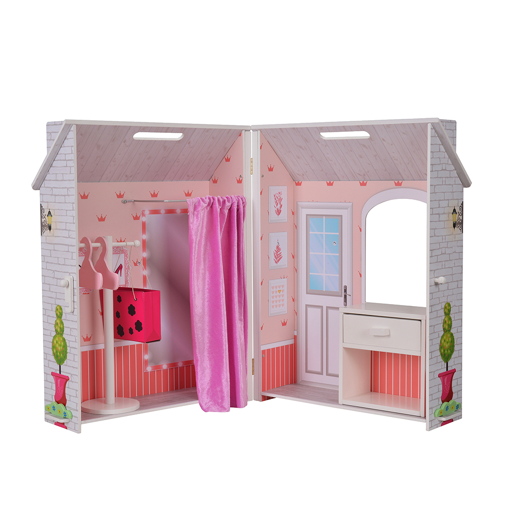 

Гардероб для куклы One Two Fun Stylish Wooden Doll Boutique