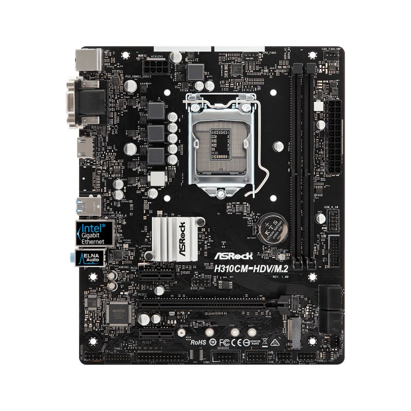 

Материнская плата ASROCK H310CM-HDV/M.2 (H310CM-HDV/M.2)