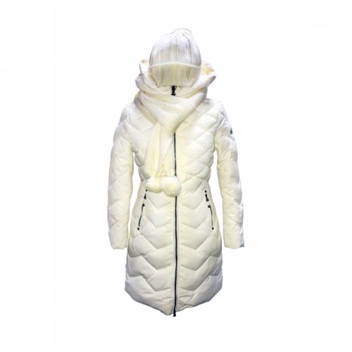 

Пальто зимнее Geldeen Fox 17191white 152 см белый
