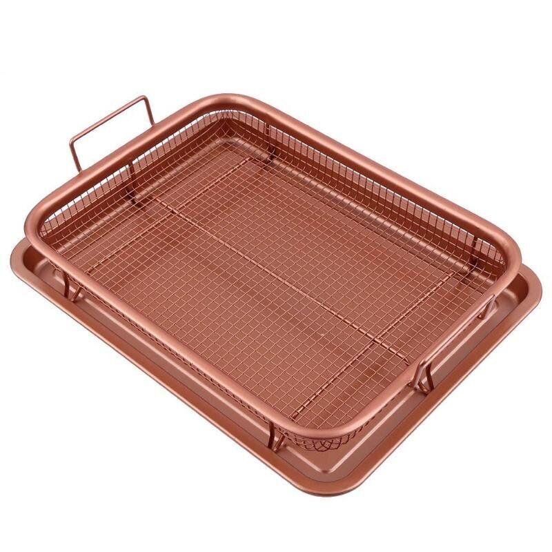 

Противень с корзиной для фри 32,5х24х2 см Le Chef Line Blaumann BL-3170