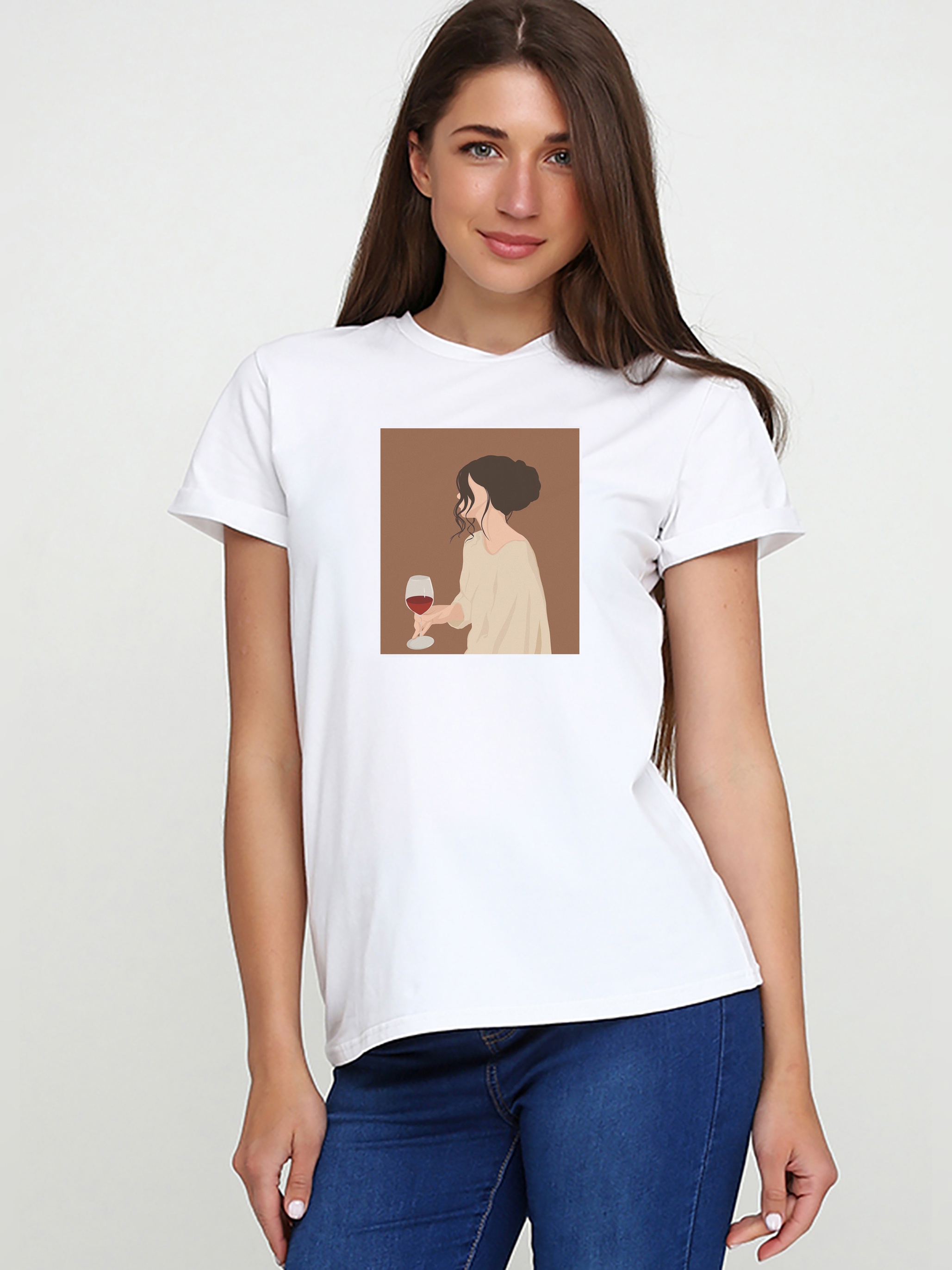 

Футболка Malta 19Ж441-24-Р3 Wine Girl М (44) Белая