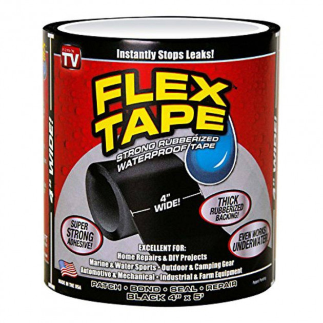 

Водонепроницаемая лента EASY Flex Tape Black Original (554X)