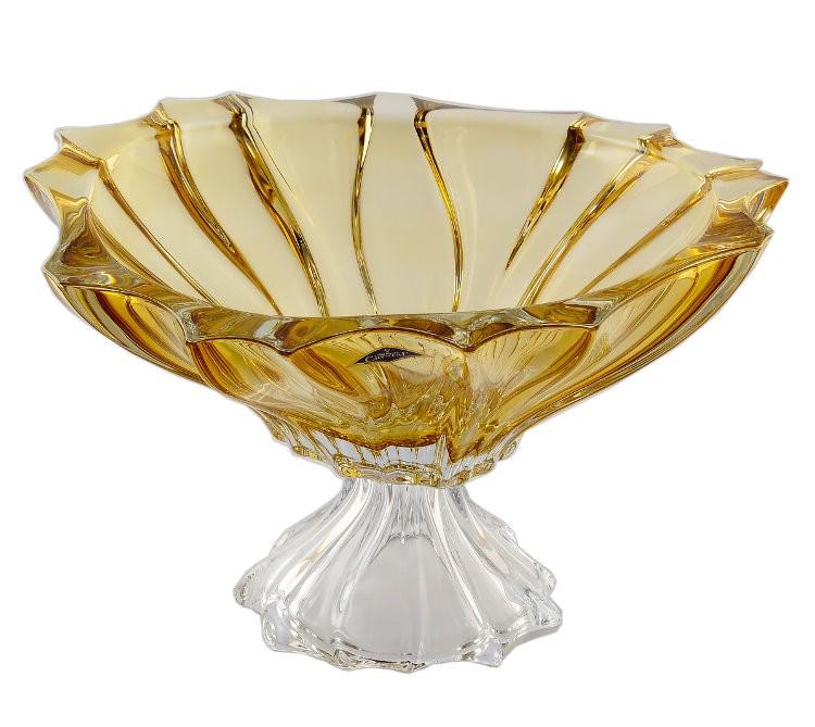 

Фруктовница Bohemia Aurum Plantica Amber н/н 330 мм (6KG03/72W13/330/H)