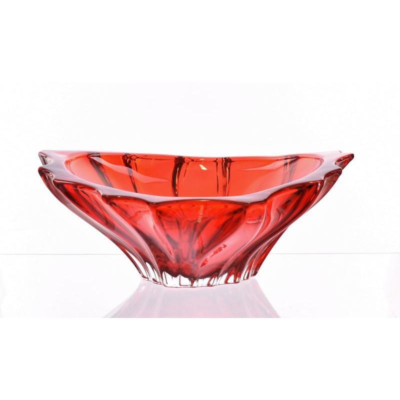 

Конфетница Bohemia Aurum Plantica Red 220 мм (6KG02/72T62/220/R)