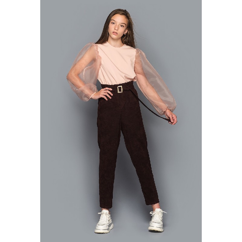 

Брюки Белинда ТемнМарсал CVETKOV CVT-494 140 см темн.марсал (420674)