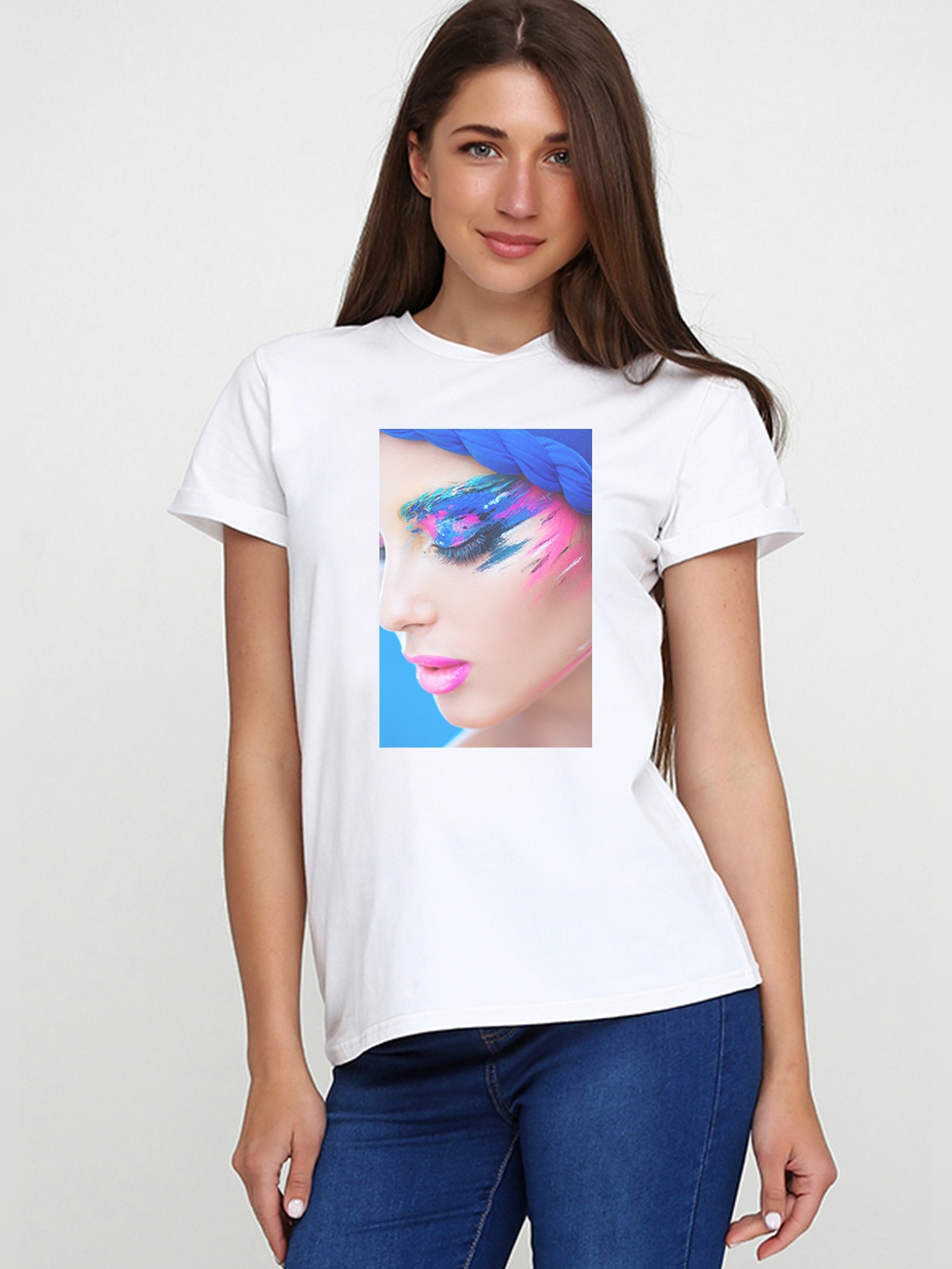 

Футболка Malta 19Ж441-24-Р3 Face art М (44) Белая