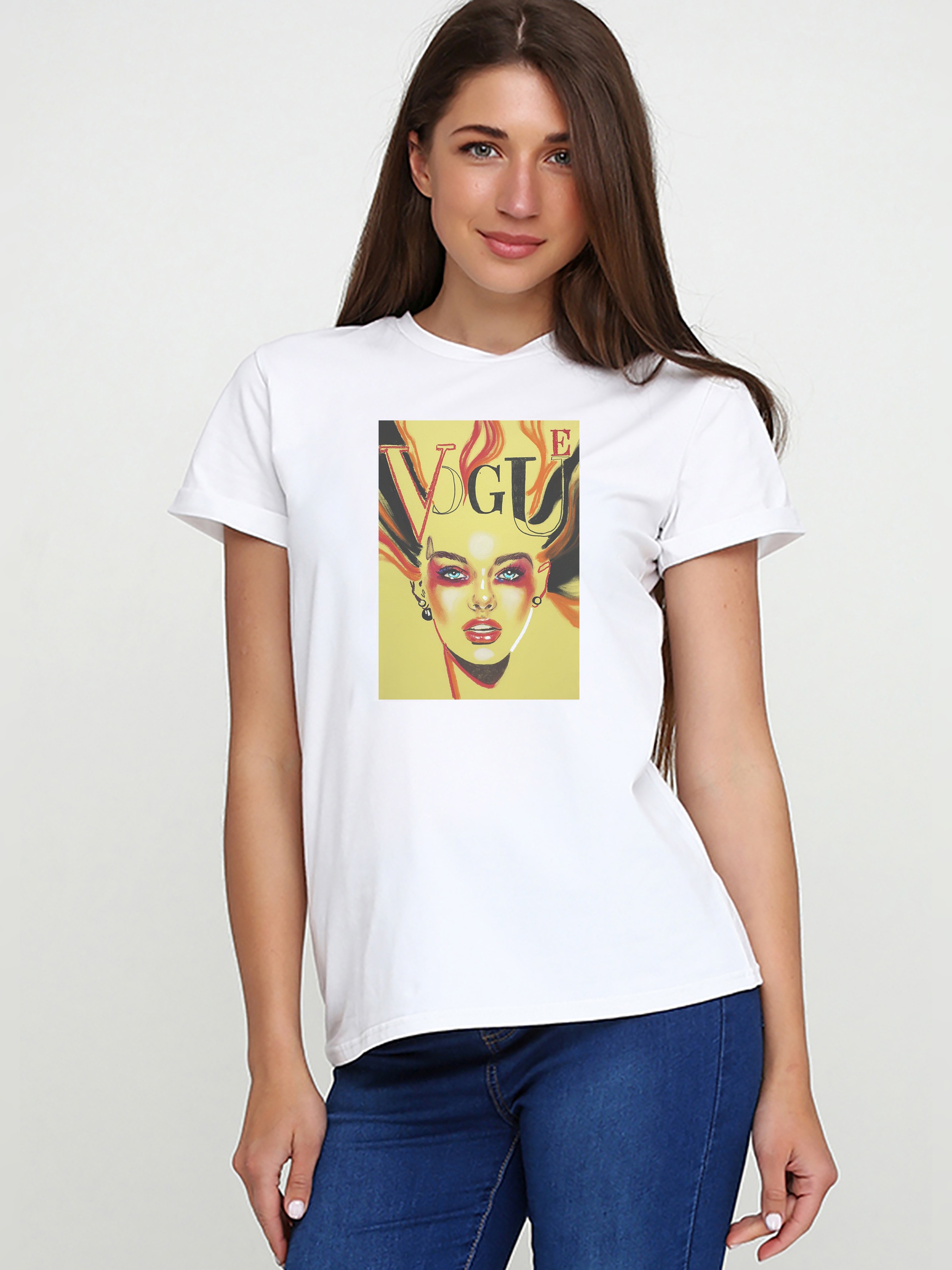 

Футболка Malta 19Ж441-24-Р3 Vogue japan М (44) Белая